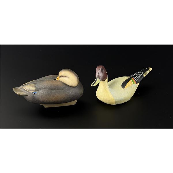 Jett Brunet Joe Seme Miniature Decoys