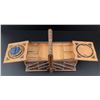 Image 2 : Tramp Art Pyrography Sewing Box