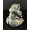 Image 2 : Alaskan Inuit Eskimo Carved Soapstone Woman