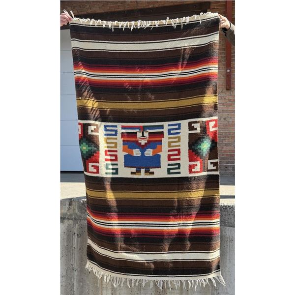 Zapotec Mexico Indian Pattern Southwest Rug