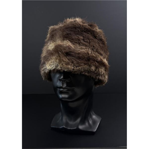 Beaver Fur Mountain Man Trapper Hat