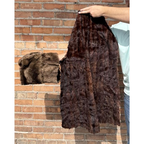 Fur Muff and Drape