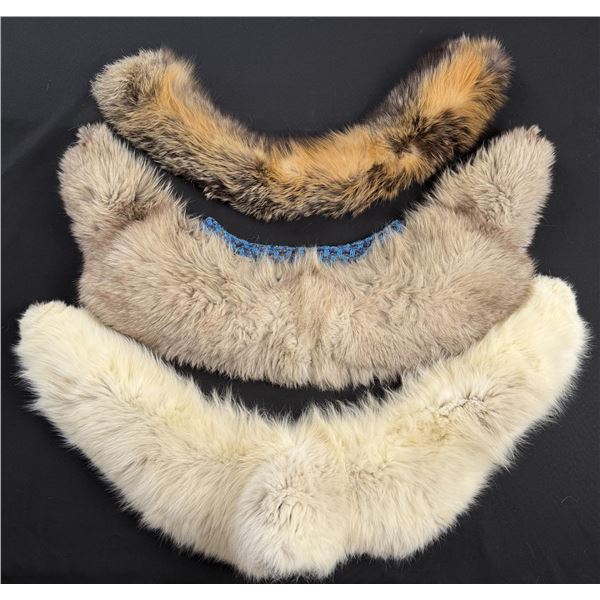 Collection of Fur Coat Pieces Accessories