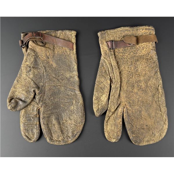WW2 German Cold Weather Trigger Finger Gloves