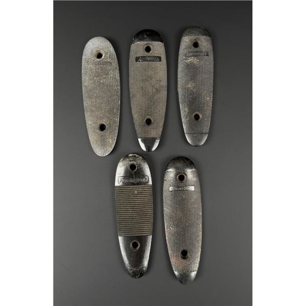 Collection of Remington Rifle Buttplates