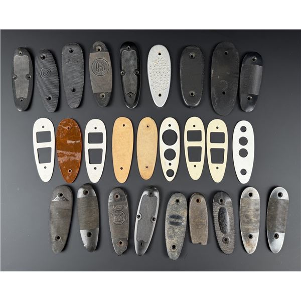Collection of Assorted Rifle Buttplates