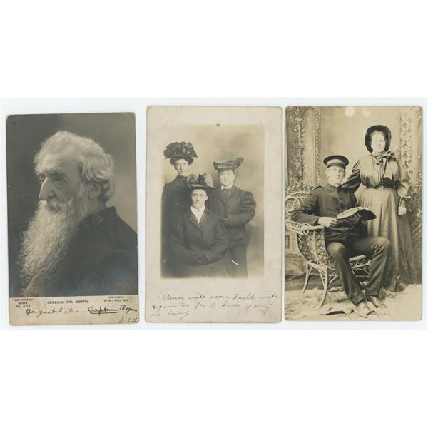 Collection of Salvation Army RPPC Postcards