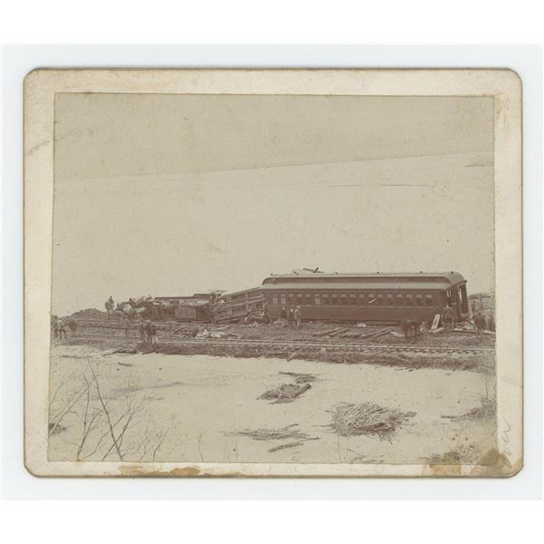 Railroad Train Wreck Photo