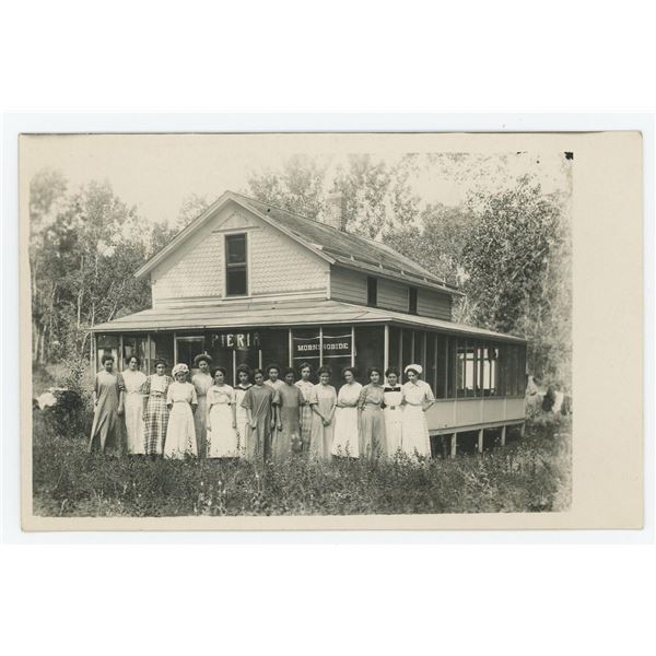 Pieria Society Morningside College Iowa Postcard