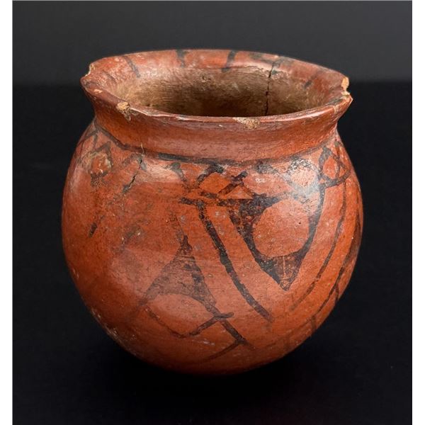 Historic Maricopa Pueblo Pottery Jar