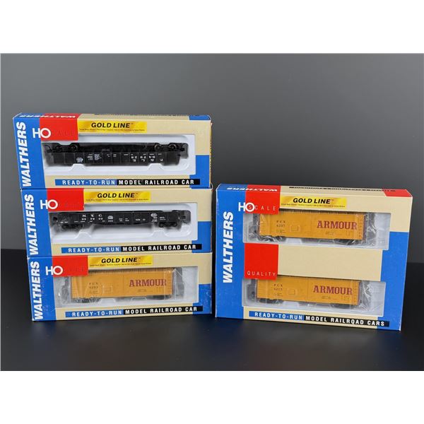 Walthers Gold Line Gondola Reefer Boxcars