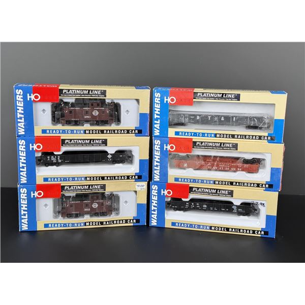 Walthers Platinum Line Gondola Caboose Boxcars