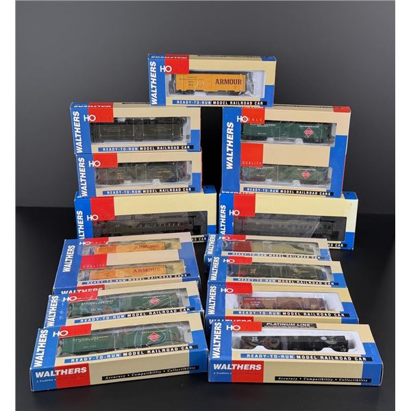Collection of Walthers Ready to Run Boxcars