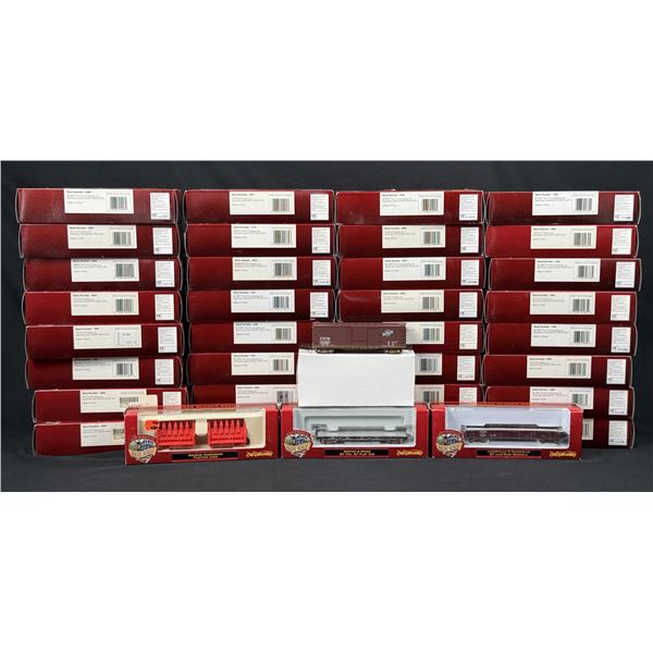 Collection of Ertl HO Scale Boxcars
