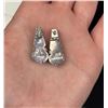 Image 2 : Johnson Ralph Navajo Sterling Opal Earrings