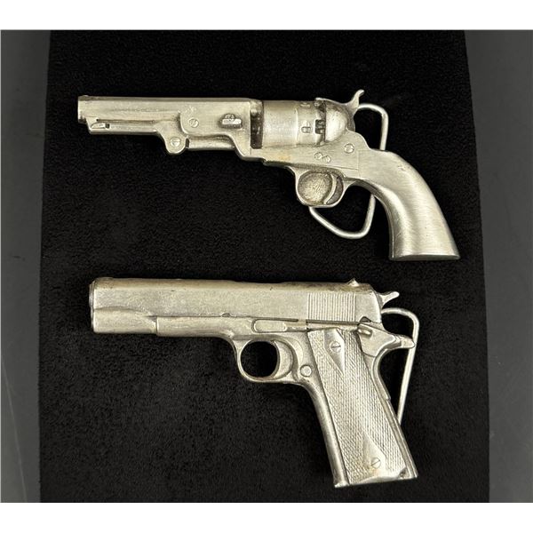 Bergamont Brass Works Pistol Belt Buckles