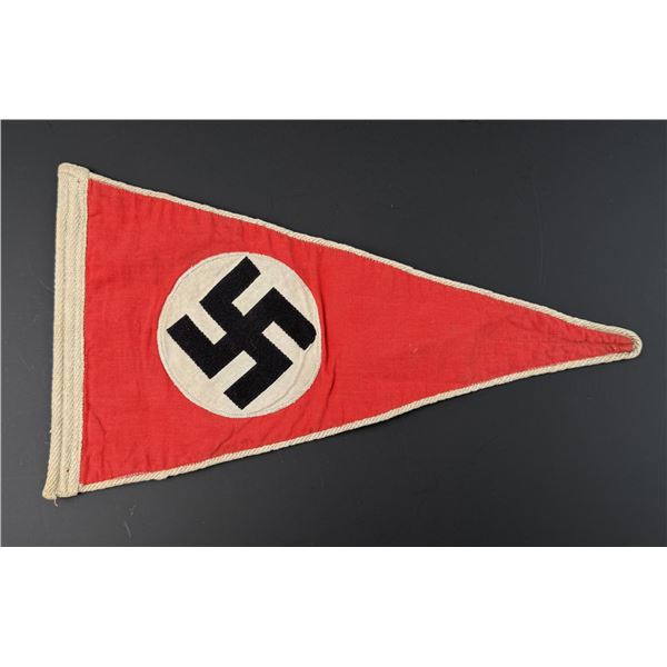 WW2 German NSDAP Vehicle Pennant Flag