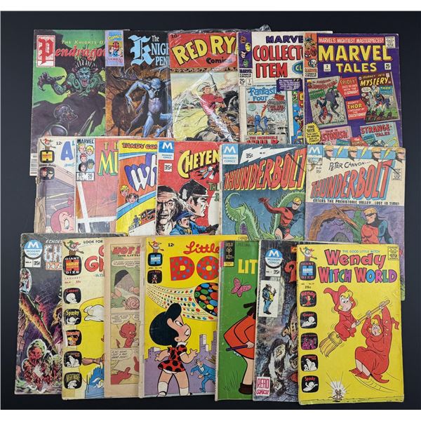Collection of Vintage Comic Books