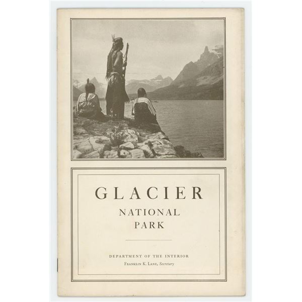 1916 Glacier National Park Montana Booklet
