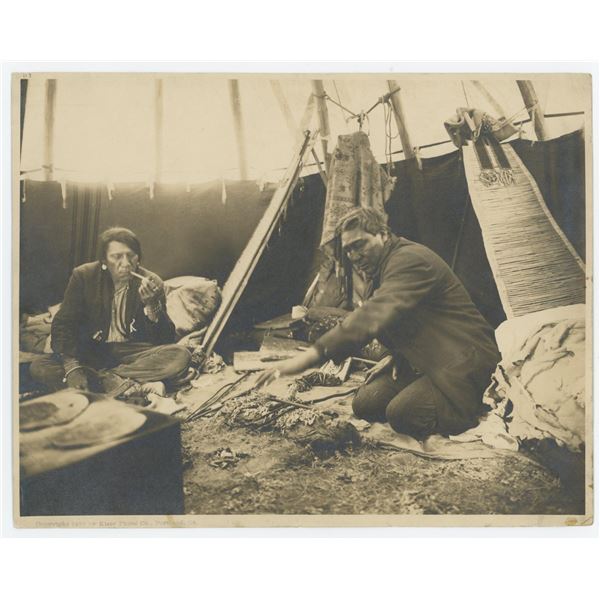 Kiser Glacier Park Montana Medicine Man Photo
