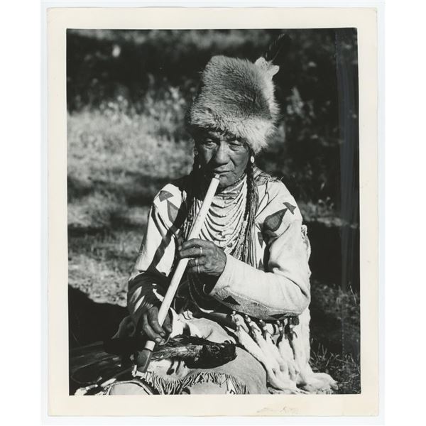 Bird Rattler Blackfoot Indian Montana Photo