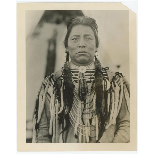 Two Guns White Calf Montana Indian Photo