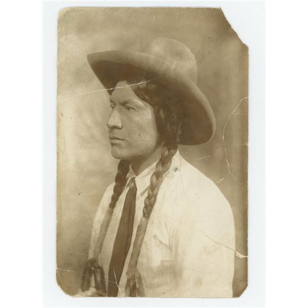 Eddie Big Beaver Montana Blackfoot Indian Photo