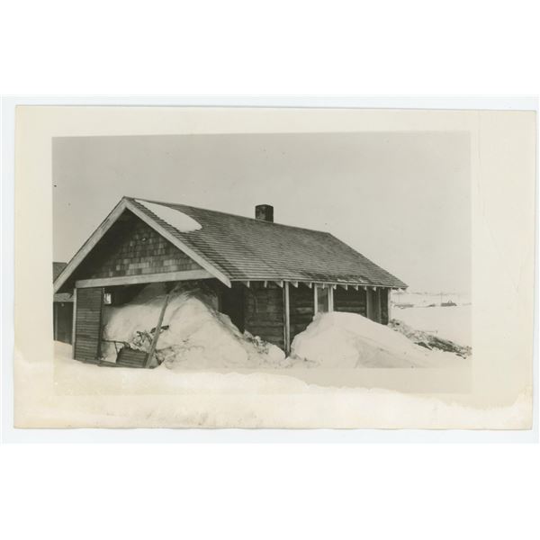 Mountain Chiefs House Blackfoot Indian Photo