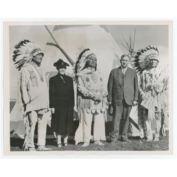 Chief Eagle Shield Glacier Park Montana Photo