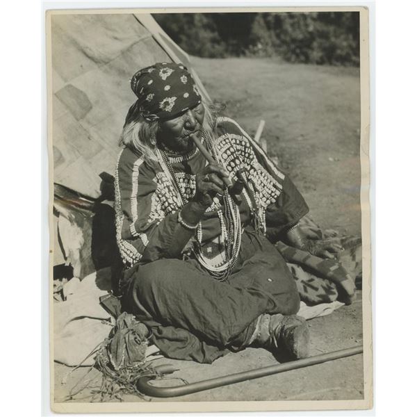 Calf Tail Blackfoot Indian Montana Photo