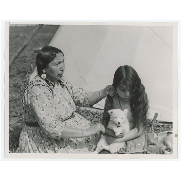 Emma Last Star Montana Blackfoot Indian Photo