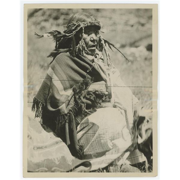 Glacier Park Blackfoot Indian Montana Photo