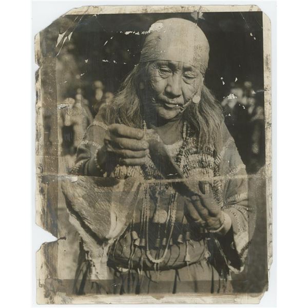 Glacier Park Blackfoot Indian Montana Photo