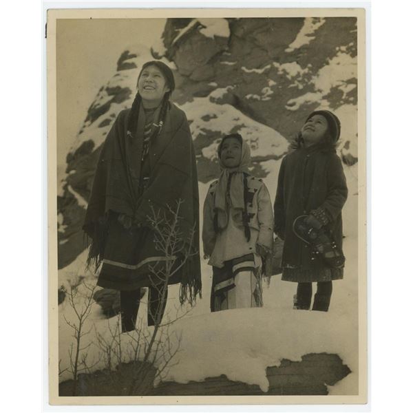 Glacier Park Blackfoot Indians Montana Photo
