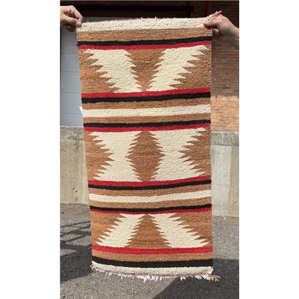 Navajo Indian Saddle Blanket Gallup Throw Rug
