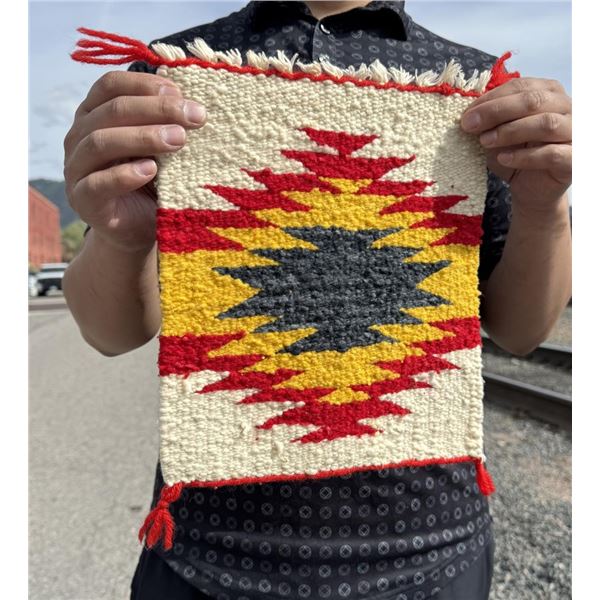 Navajo Indian Gallup Sampler Throw Rug