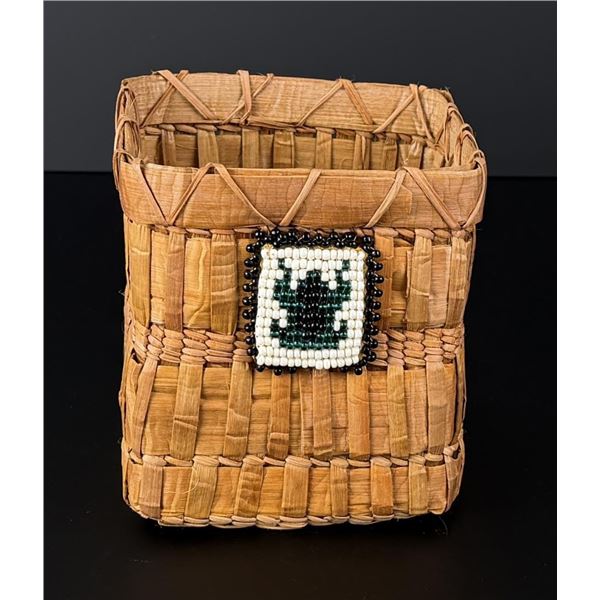 Lilian Gogag Gitxsan Northwest Coast Basket
