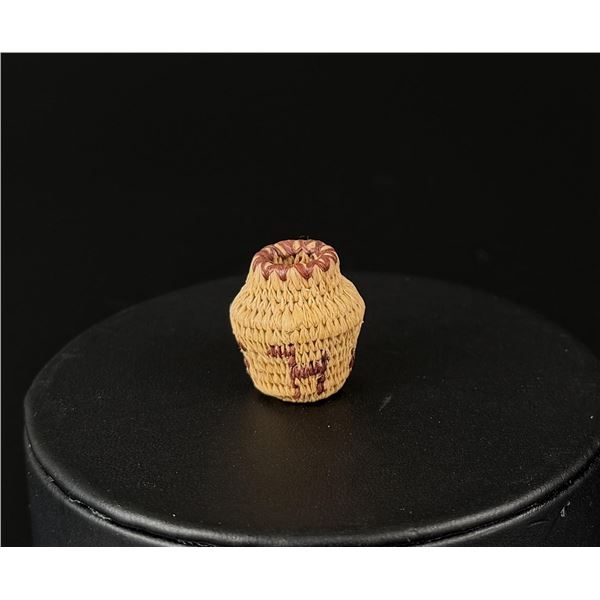 Miniature Papago Native American Indian Basket
