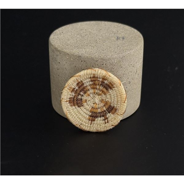 Adeline Jose Papago Miniature Horsehair Basket