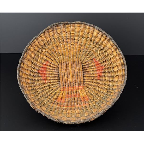 Hopi Native American Indian Basket Tray Third Mesa