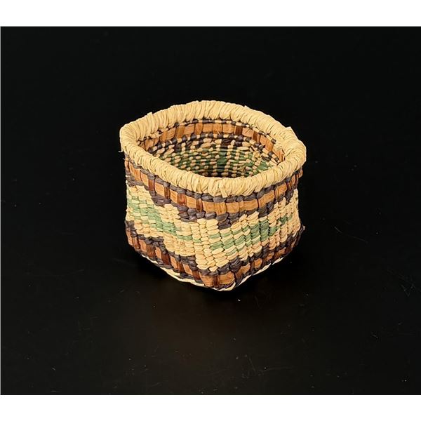 Makah Northwest Coast Indian Basket