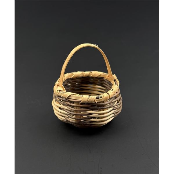Miniature Cherokee Native American Indian Basket
