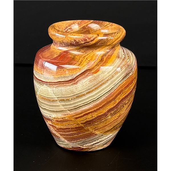 Grand Tour Banded Onyx Jar