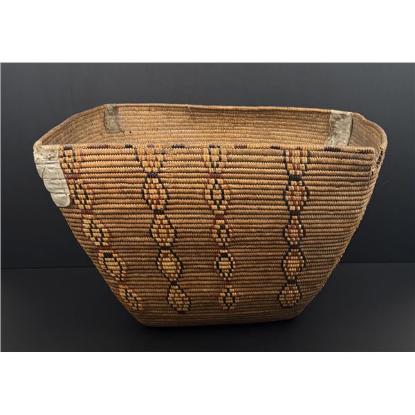 Salish Fraser River Native American Indian Basket