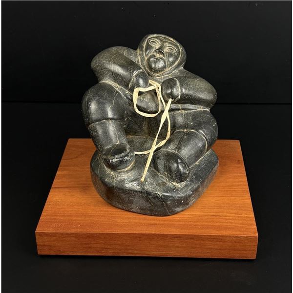 Noah Tuki Inuit Soapstone Carving