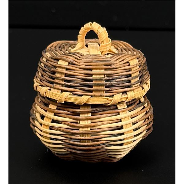 Miniature Cherokee Native American Indian Basket