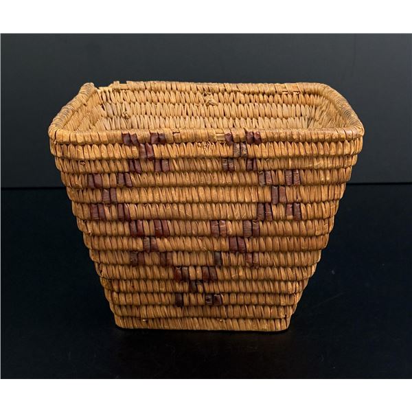 Salish Thompson River Indian Basket