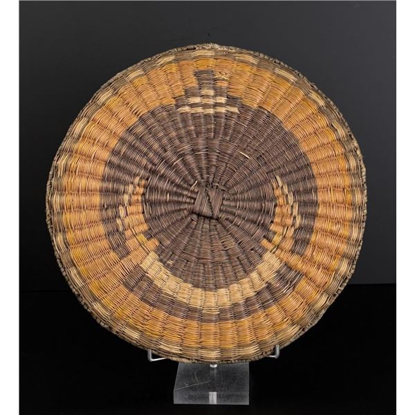 Hopi Native American Indian Basket Tray Third Mesa