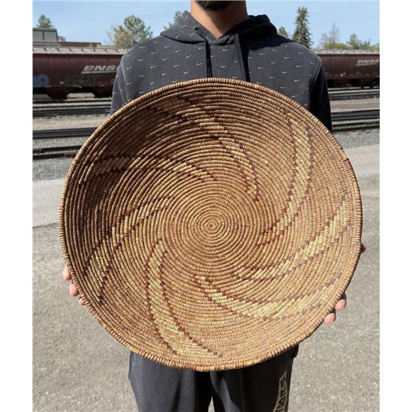 Mescalero Apache Native American Indian Basket