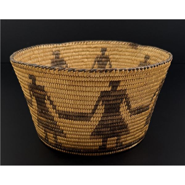Pima Native American Indian Figural Basket